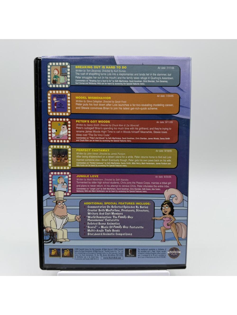 Family Guy - Volume 3 Season 3 (2005) - DVD TV Series - Animation / Comedy - Picture 10 of 11